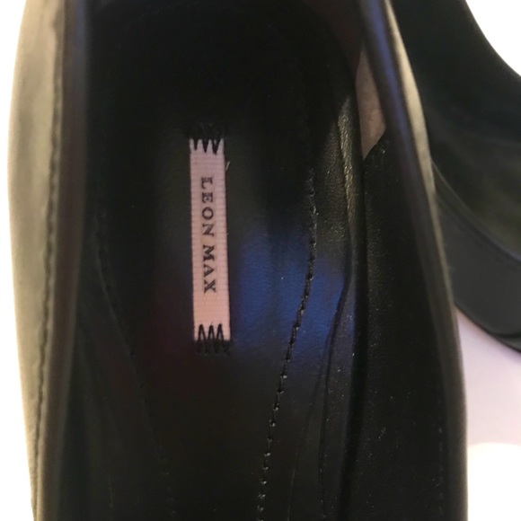 👠NEW LEON MAX Leather Pumps - Picture 8 of 9